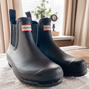 Hunter Rain Boots: Women's Original Two Tone Chelsea Boots